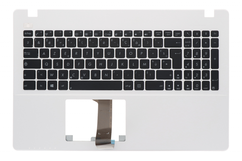 Clavier blanc Asus - français