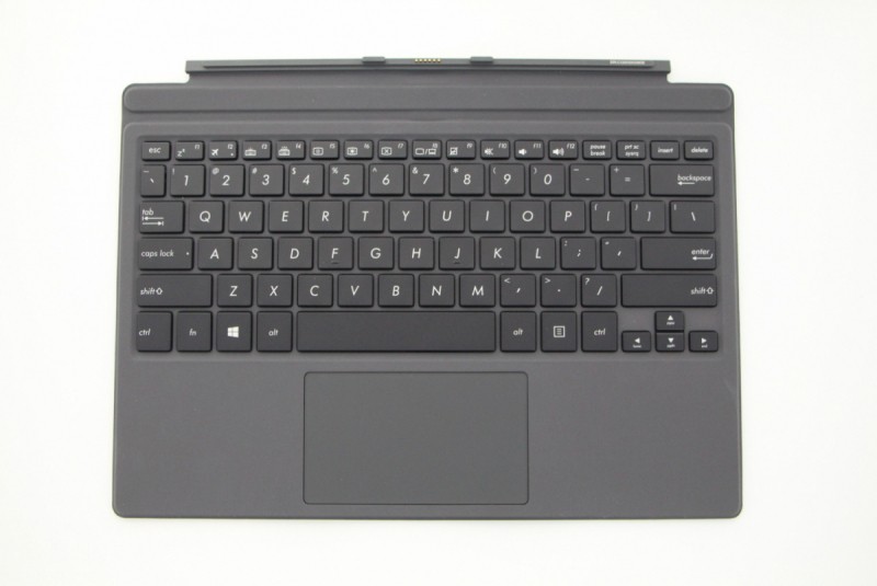 Clavier noir avec support de protection gris Asus