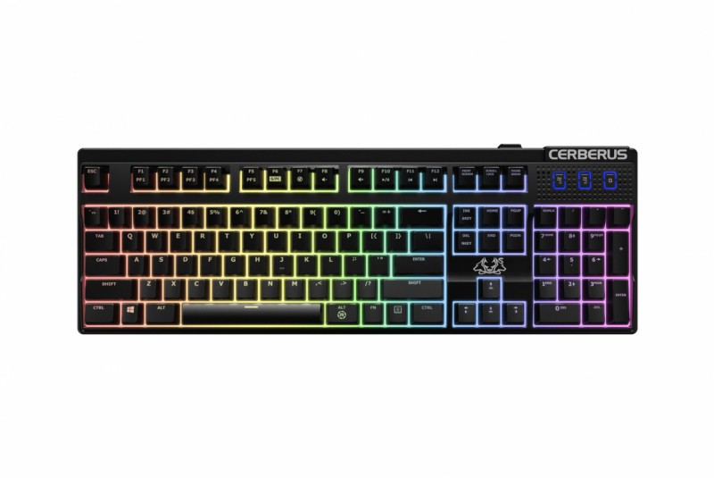Clavier gamer Cerberus Mech noir US QWERTY Asus