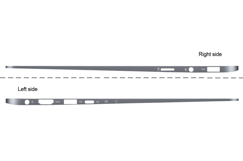 Clavier rétroéclairé gris américain ZenBook 13 Asus