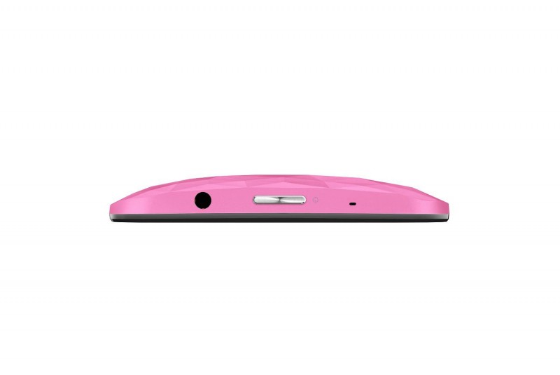 Coque arrière rose Illusion Polygone ZenFone Selfie