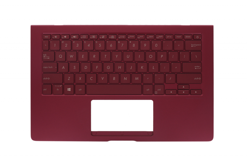 Clavier rétroéclairé américain rouge ZenBook Asus