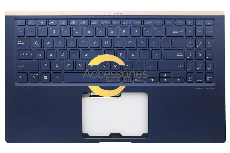 Clavier ZenBook rétroéclairé bleu US Asus