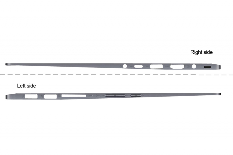 Clavier Asus VivoBook américain authentique gris