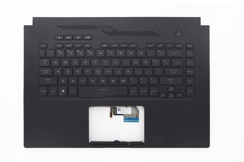 Clavier noir rétroéclairé américain ROG Zephyrus