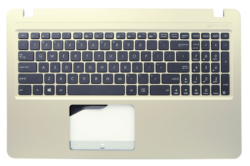 Clavier doré américain VivoBook  - Authentique Asus