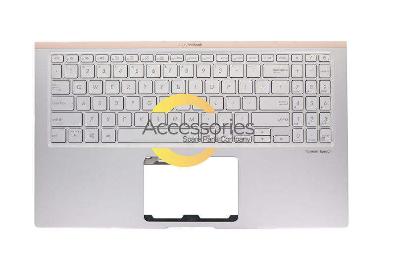 Clavier argenté rétroéclairé américain ZenBook Asus