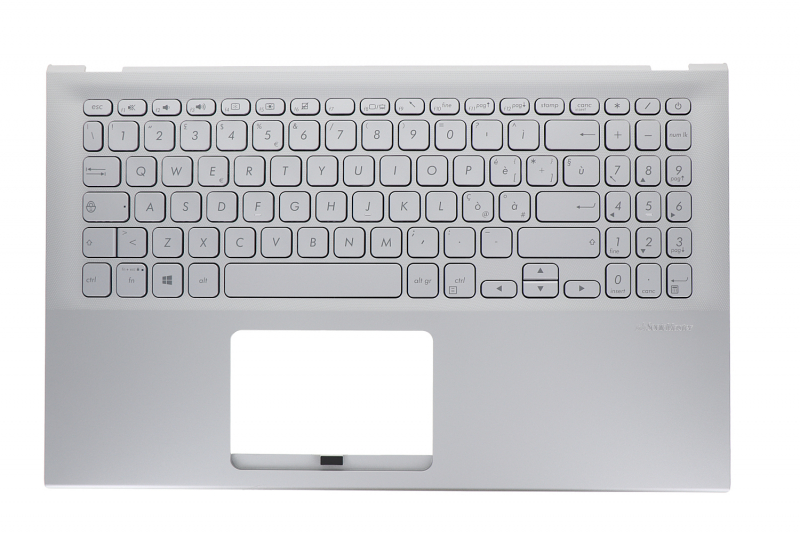 Clavier italien argenté Asus VivoBook 15 QWERTY