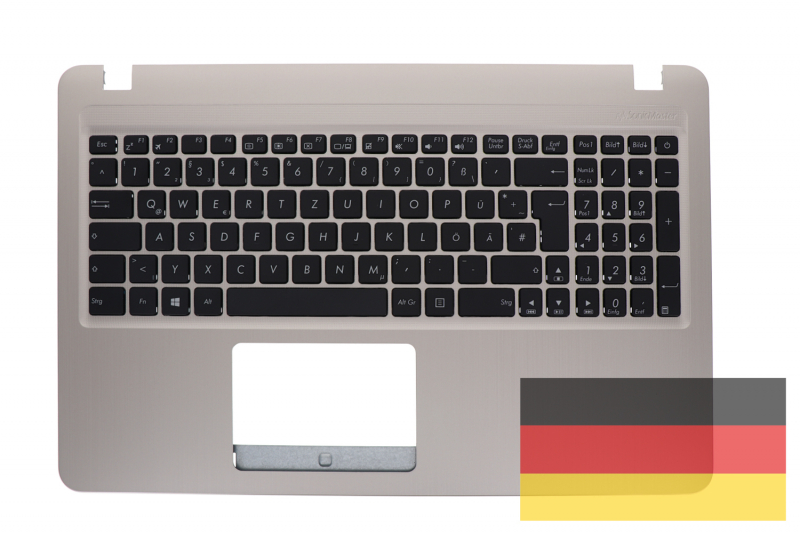 Clavier allemand doré VivoBook Asus officiel
