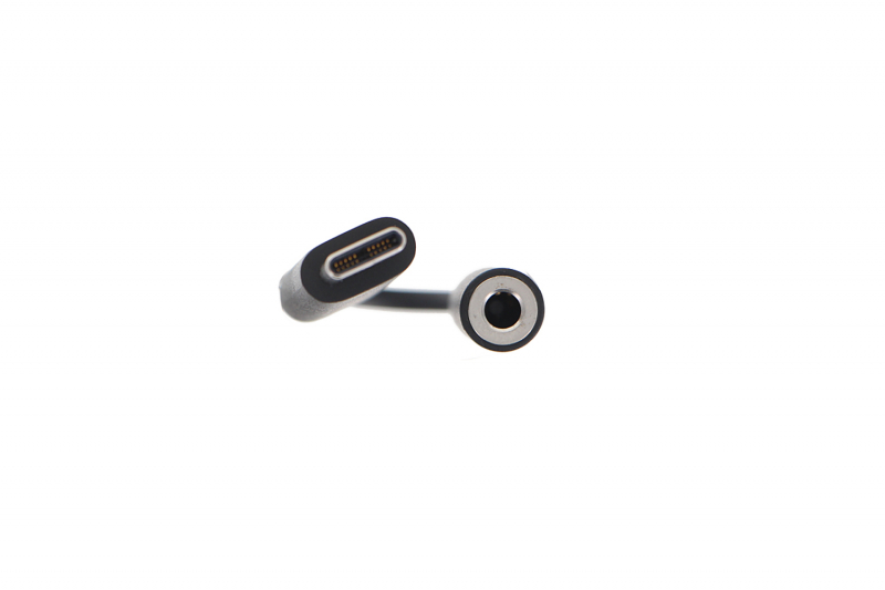 Adaptateur noir USB C vers audio ROG Phone 3 et ZenFone 8 Flip