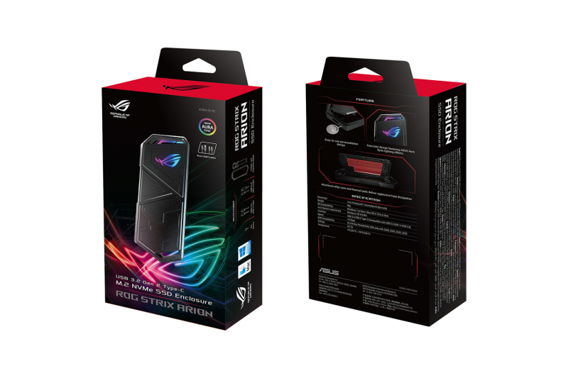 Boîtier SSD M.2 NVMe ROG Arion