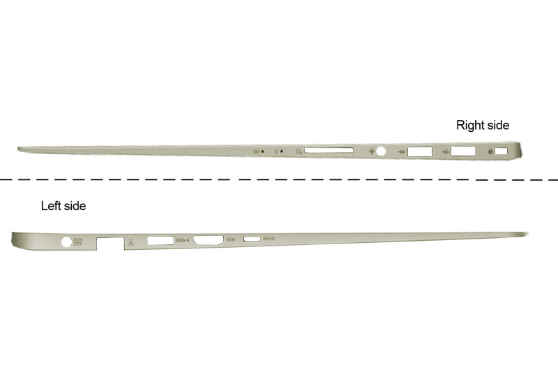 Clavier doré rétroéclairé latino Asus
