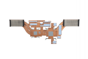 Dissipateur thermique Asus ROG - 13NB0DD0AM0101