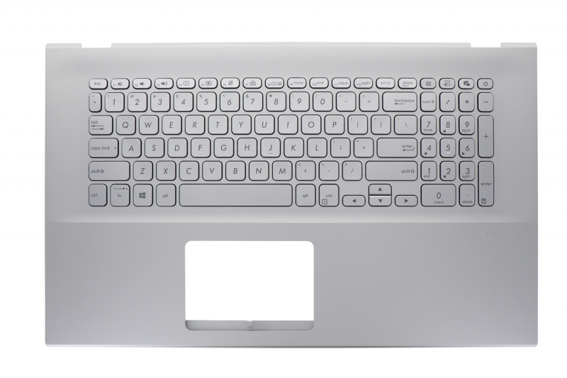 Clavier argenté rétroéclairé américain Asus VivoBook