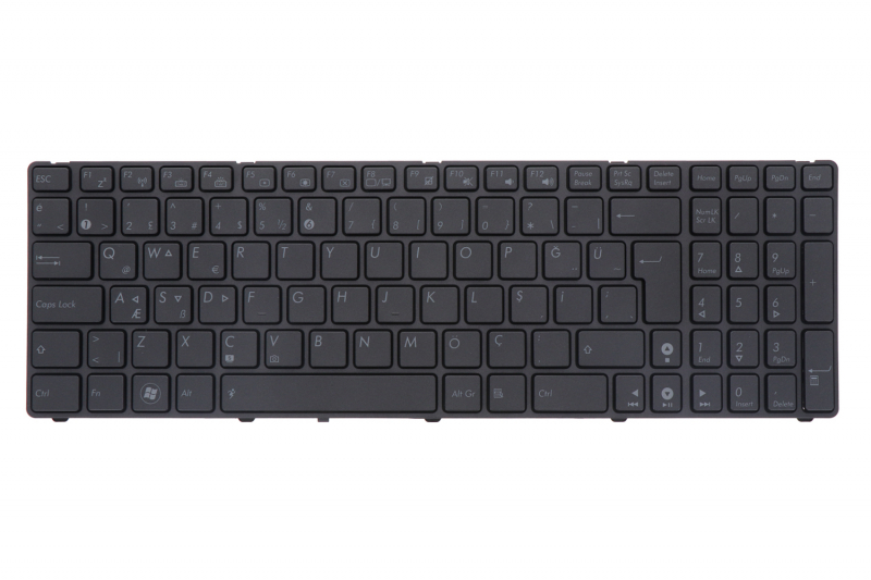 Clavier gris rétroéclairé Turc Asus