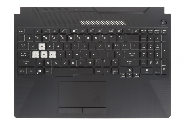 Clavier noir avec rétroéclairage américain Asus TUF Gaming - Authentique Asus