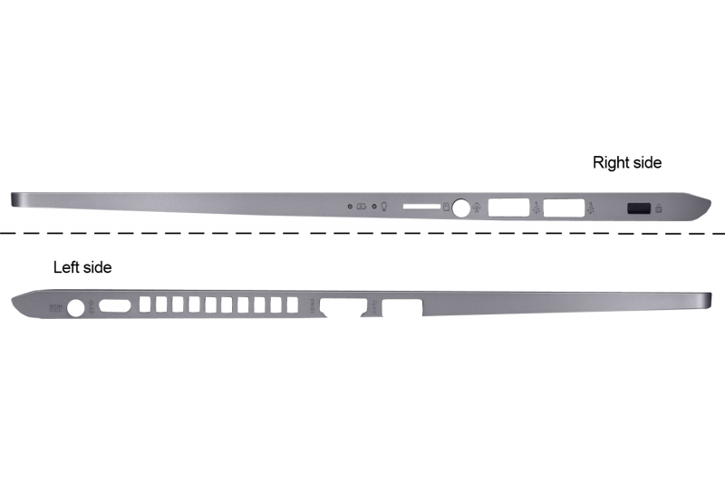 Clavier Asus américain gris de remplacement