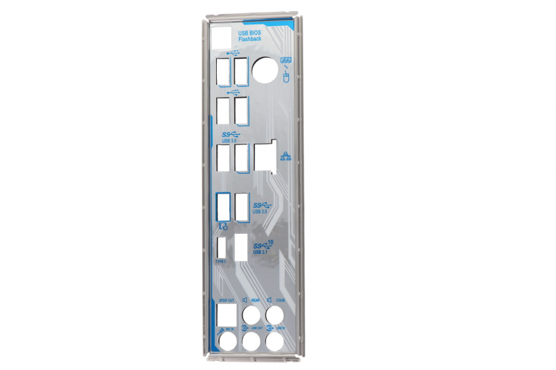 Plaque arrière de protection carte mère X99-A II