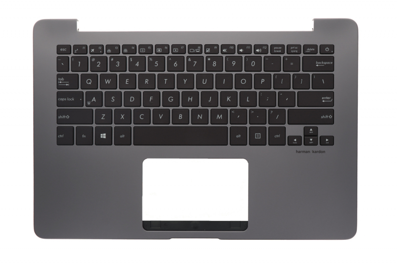 Clavier ZenBook gris QWERTY rétroéclairé authentique