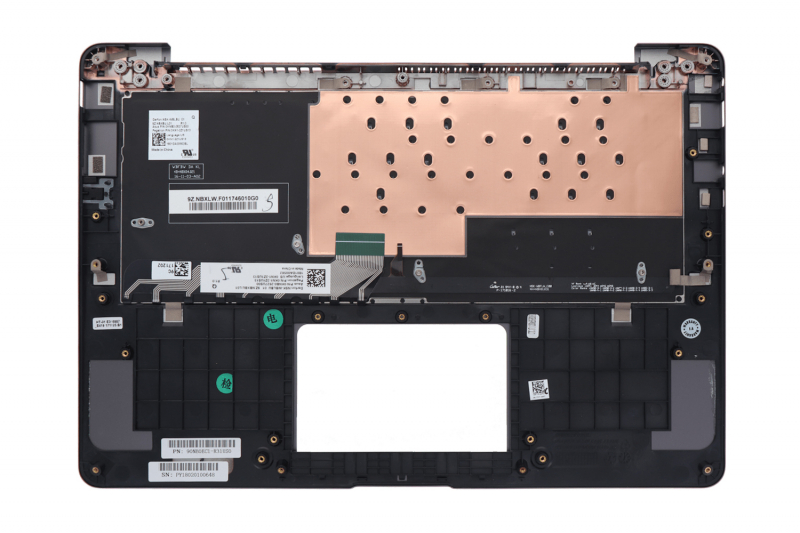 Clavier ZenBook gris QWERTY rétroéclairé authentique