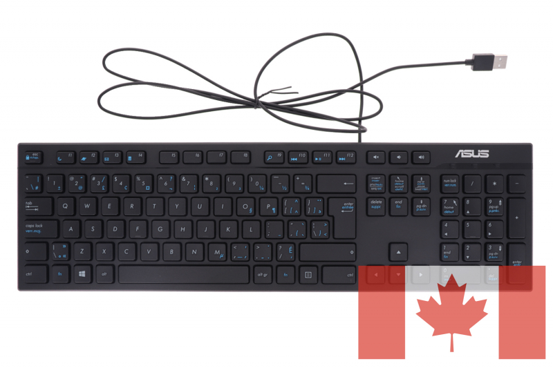Clavier filaire canadien Asus