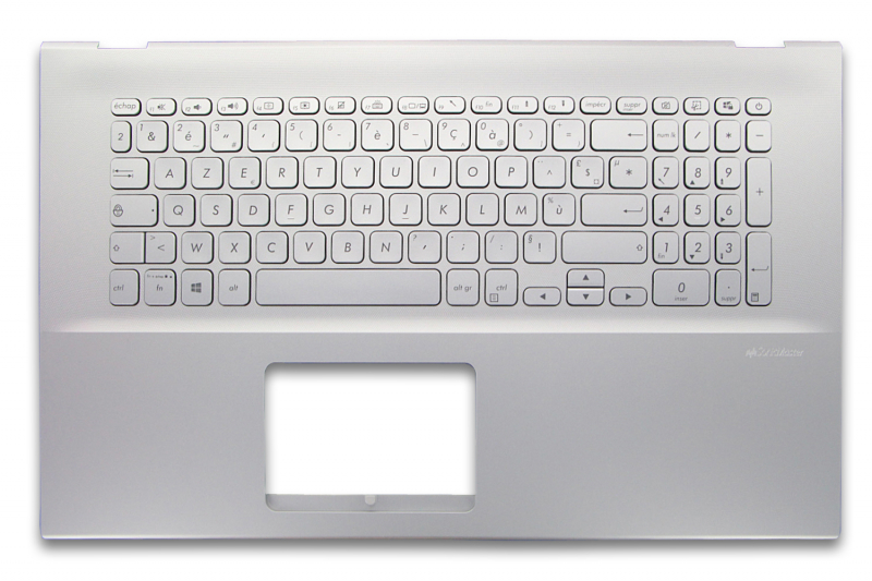 Clavier argenté rétroéclairé Asus VivoBook