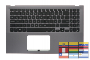 Clavier Asus gris latino américain VivoBook 15