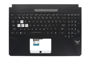 Clavier Asus TUF américain rétroéclairé noir