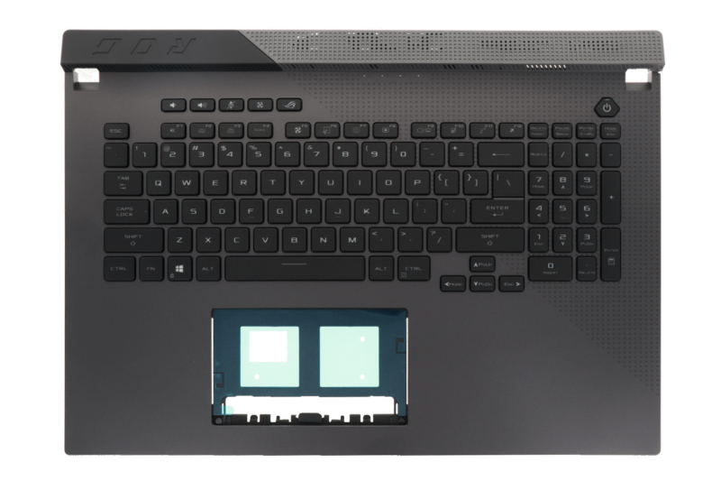 Clavier gris rétroéclairé américain Asus ROG Strix