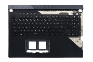 Clavier noir rétroéclairé américain ROG Strix Scar 17 Asus