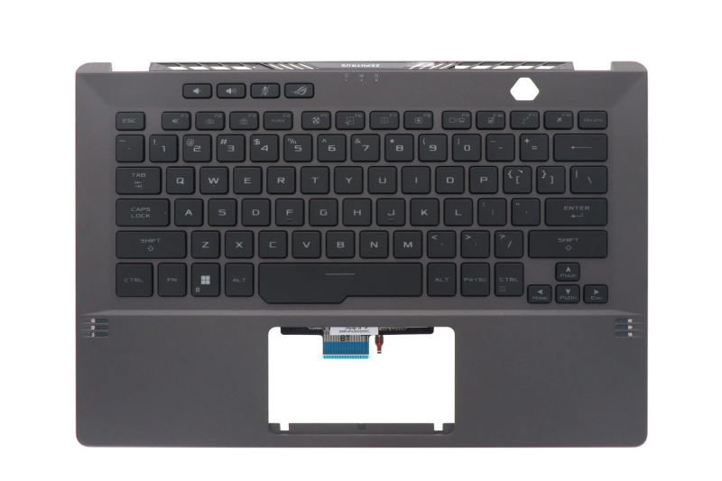 Clavier gris rétroéclairé américain ROG Zephyrus Asus