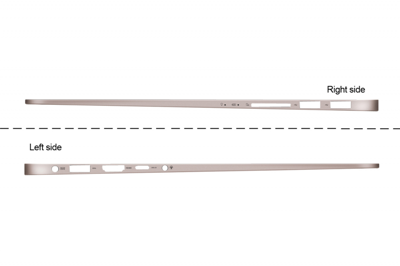 Clavier rose doré rétroéclairé américain Asus