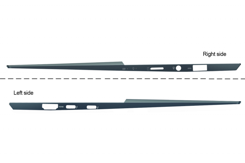 Clavier bleu rétroéclairé américain ZenBook Duo 14 Asus