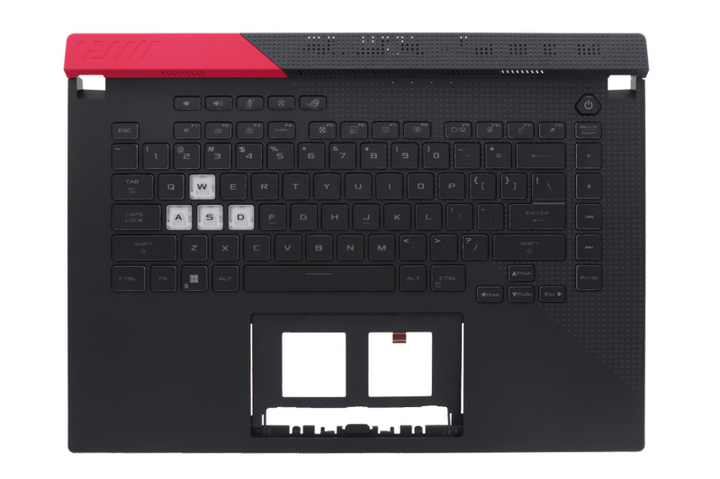 Clavier noir rétroéclairé américain ROG Asus ROG Strix