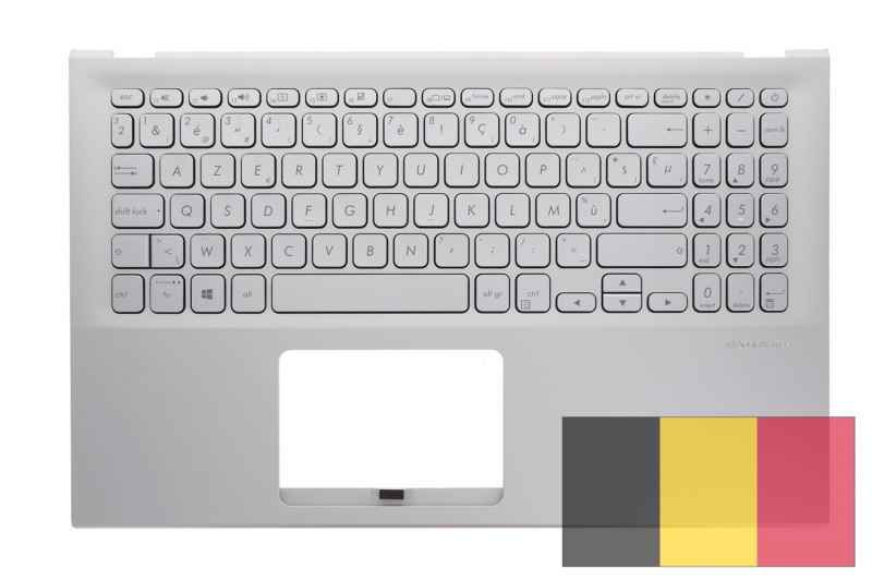 Clavier Asus belge Vivobook 15 argenté pièce officielle