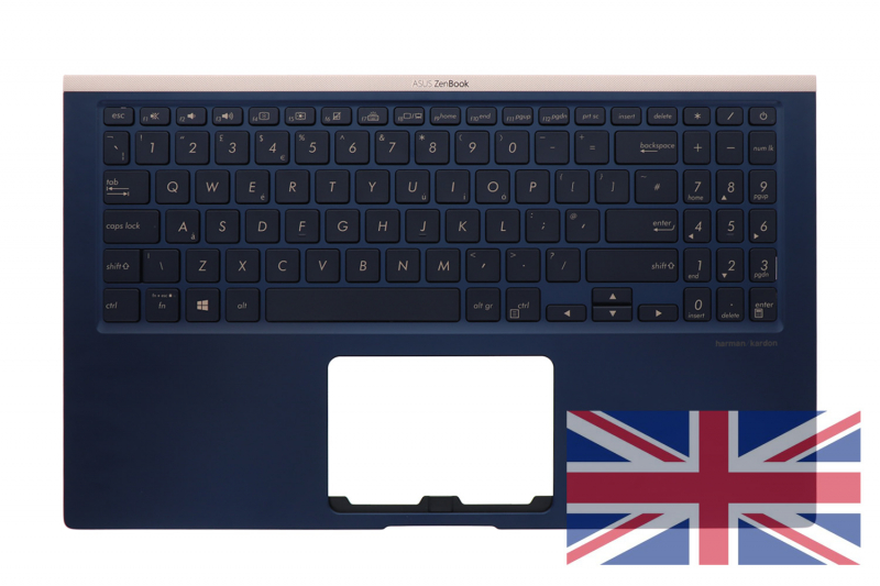 Clavier Asus ZenBook anglais QWERTY backlight
