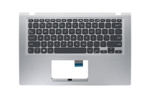 Clavier américain Asus argenté authentique