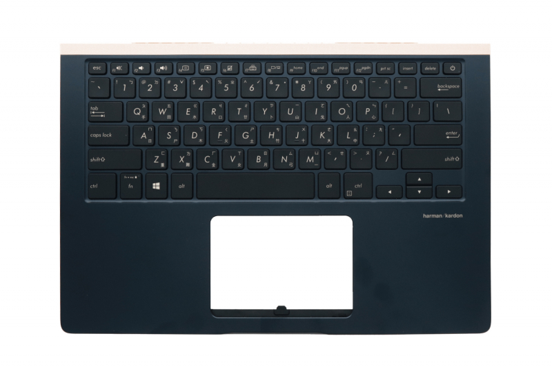 Clavier bleu rétroéclairé taïwanais ZenBook Asus