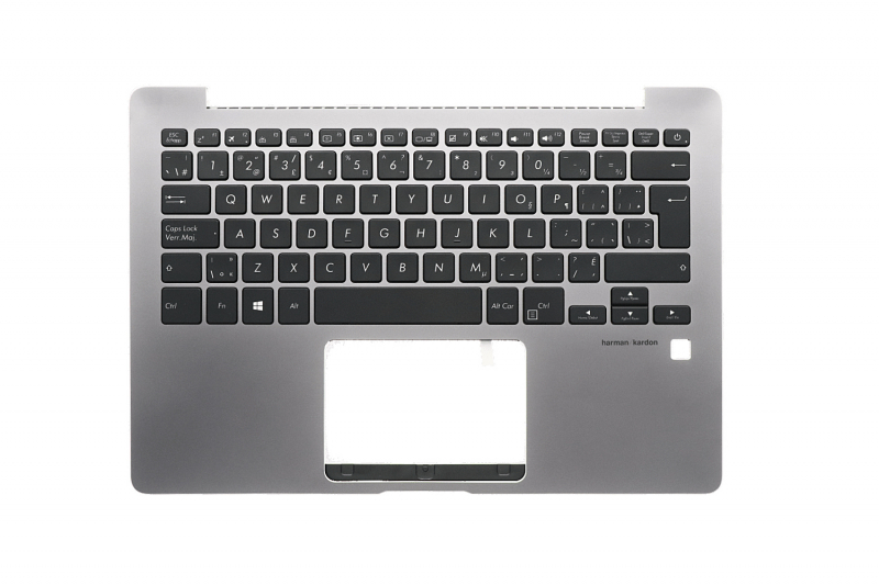 Clavier Asus ZenBook gris rétroéclairé QWERTY