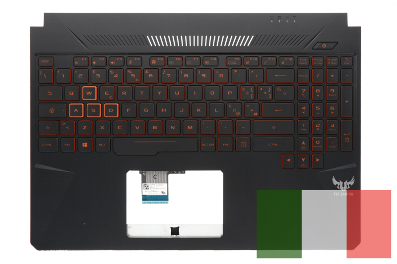 Asus TUF Gaming clavier QWERTY rétroéclairé