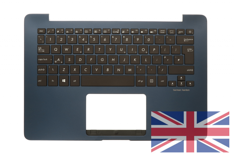 Asus clavier ZenBook QWERTY rétroéclairé anglais Asus clavier ZenBook QWERTY rétroéclairé anglais