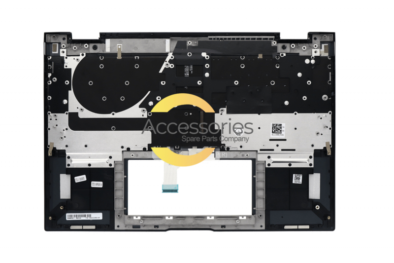 Clavier gris rétroéclairé hollandais Asus