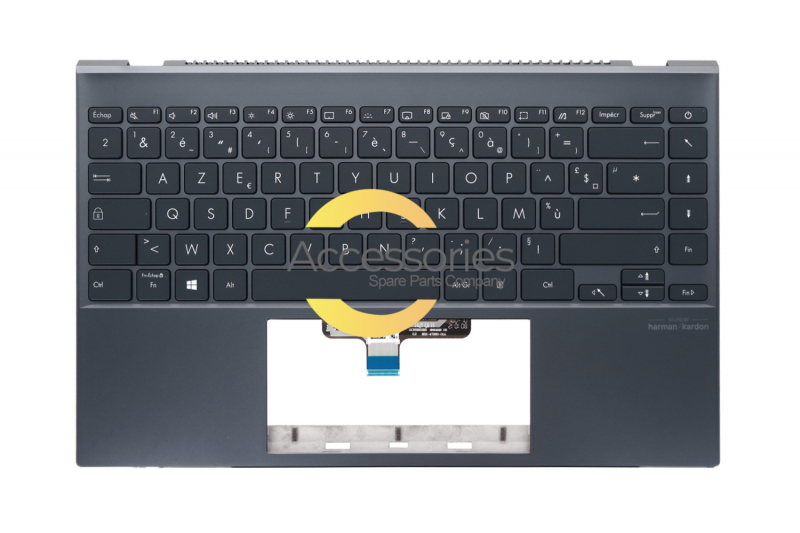 Clavier français gris rétroéclairé Asus