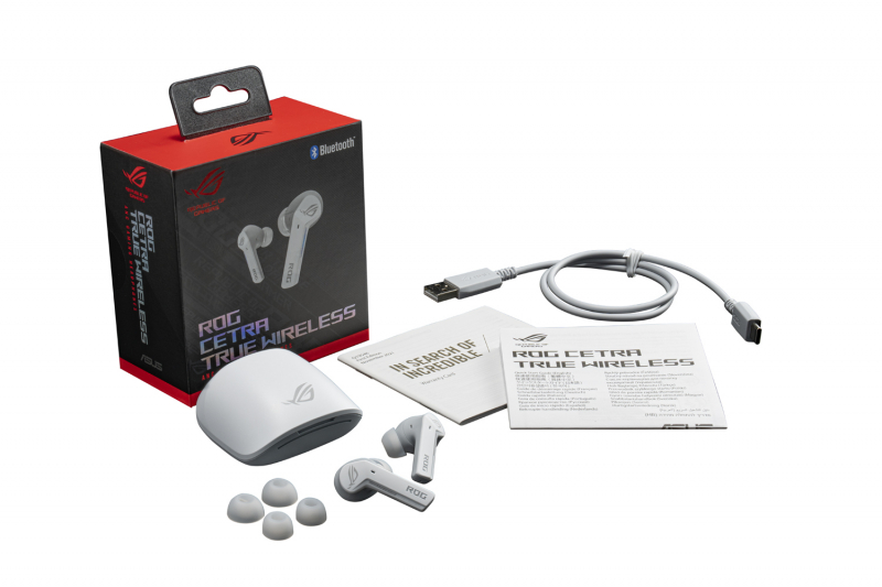 Ecouteurs ROG CETRA True Wireless Blanc