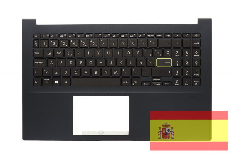 Clavier noir espagnol Asus VivoBook 15