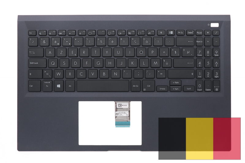 Clavier noir belge ExpertBook Asus ExpertBook B1