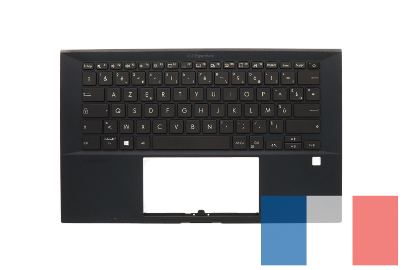 Clavier noir rétroéclairé Asus ExpertBook B9