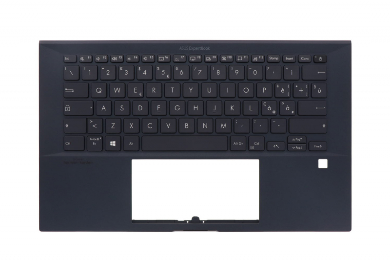 Clavier noir rétroéclairé italien Asus ExpertBook B9 