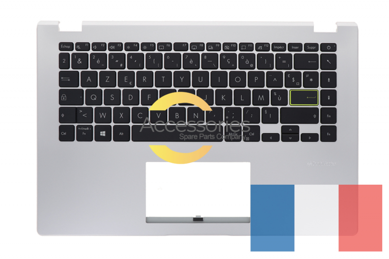 Clavier argenté Asus VivoBook