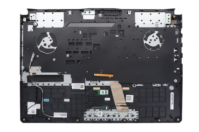Clavier noir rétroéclairé avec lettres blanches TUF Gaming Asus